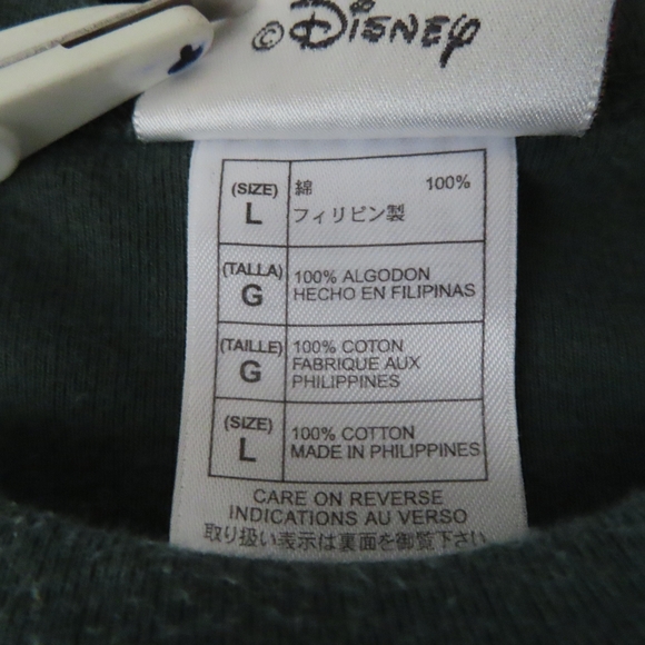 Vintage Walt Disney Fantasia RARE CHERNABOG Baseball Style T-Shirt L - Picture 5 of 6